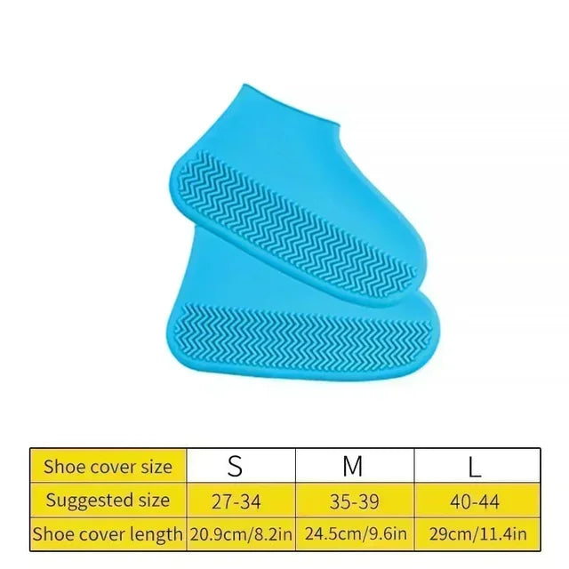 Hands Free Silicone Shoe Covers (2 piece/1 pair)