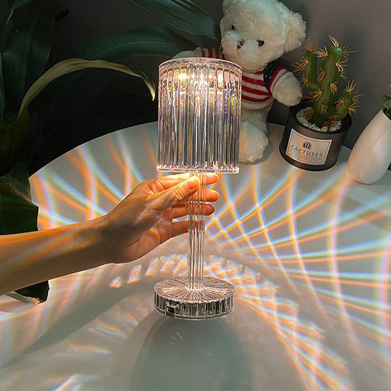 Diamond Crystal Lamp