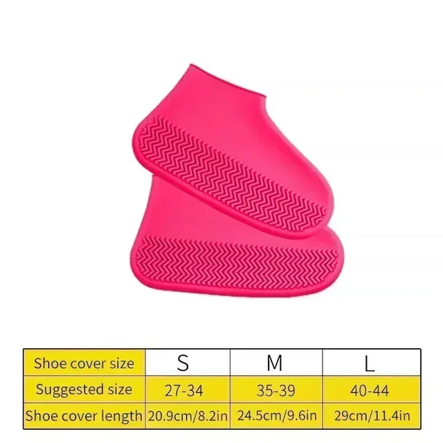 Hands Free Silicone Shoe Covers (2 piece/1 pair)