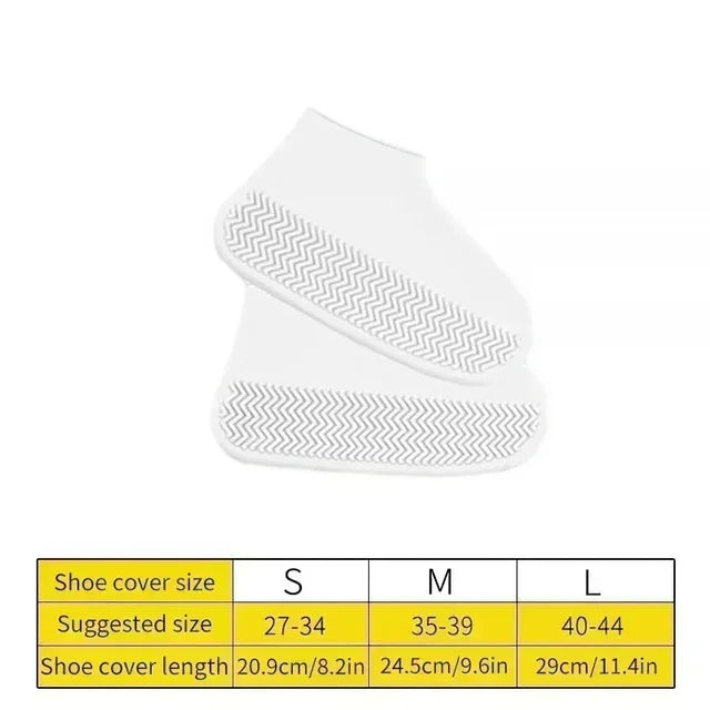 Hands Free Silicone Shoe Covers (2 piece/1 pair)