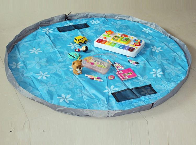 The Most Convenient Toy Storage Bag and Floor Activity Mat