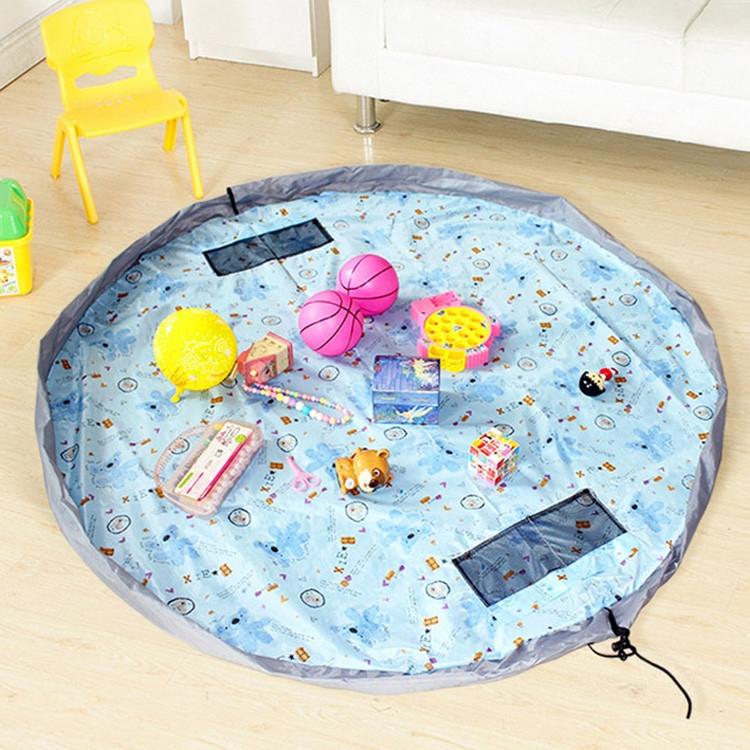 The Most Convenient Toy Storage Bag and Floor Activity Mat