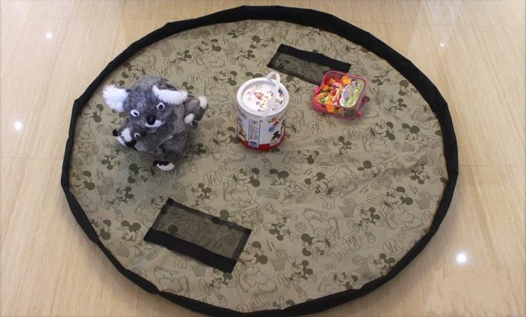 The Most Convenient Toy Storage Bag and Floor Activity Mat