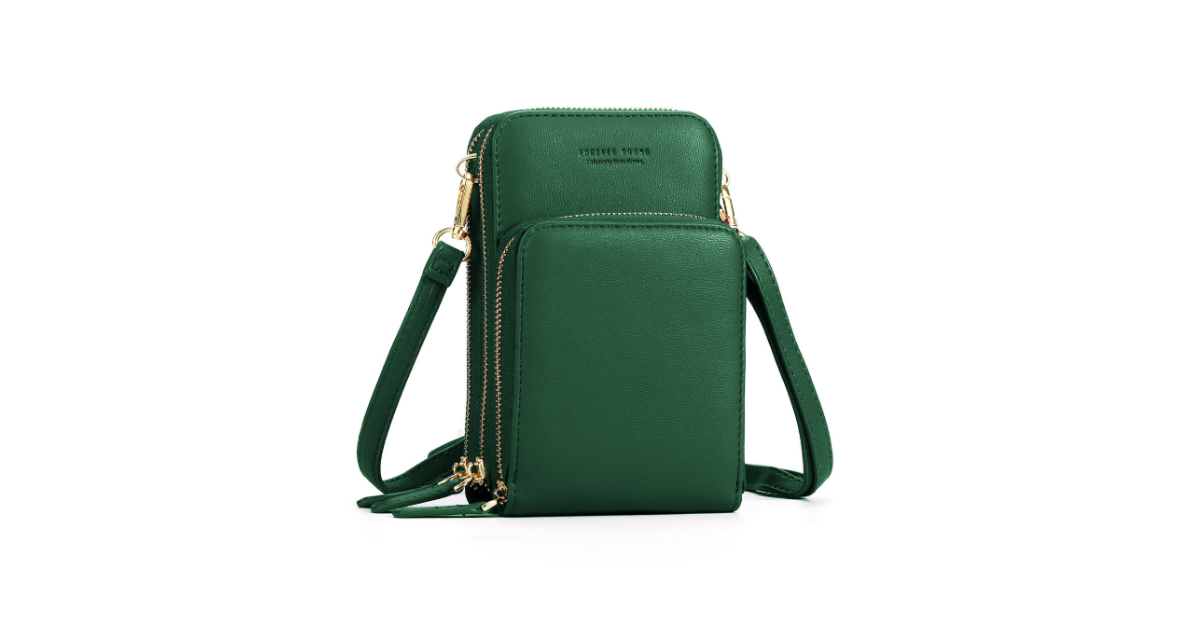 Leather Crossbody Phone Bag