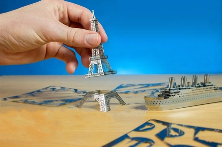 DIY 3D Laser Cut Metal Models