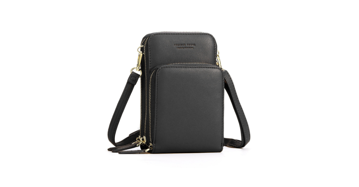 Leather Crossbody Phone Bag