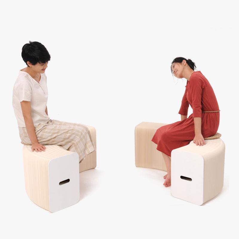 Weird & Wonderful Accordion-inspired Paper Chair