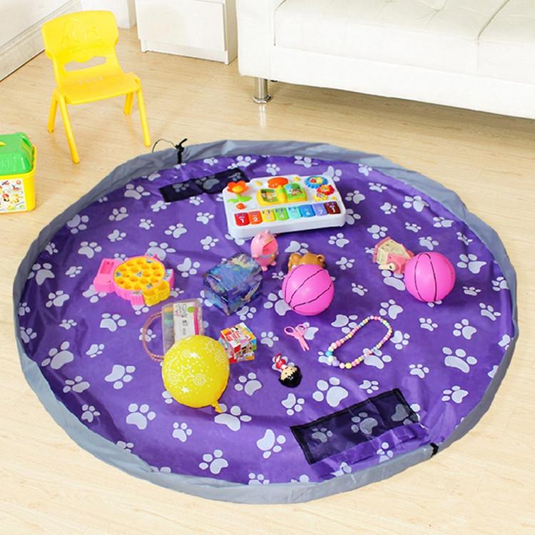 The Most Convenient Toy Storage Bag and Floor Activity Mat