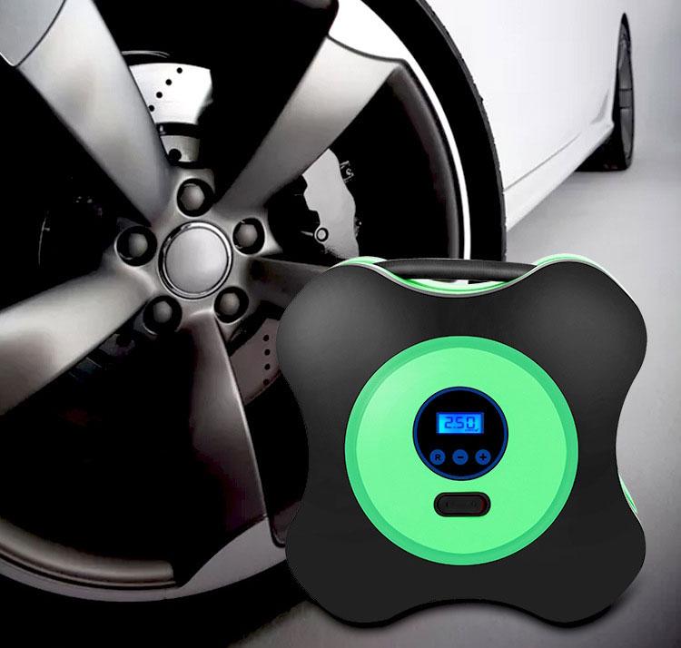 The Most Portable and Smart Electric Car Air Pump with Digital Display