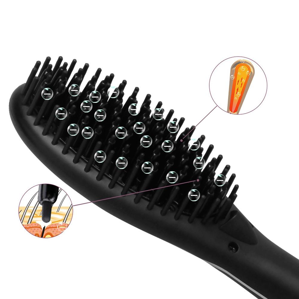 Electric Hair Straightening Brush