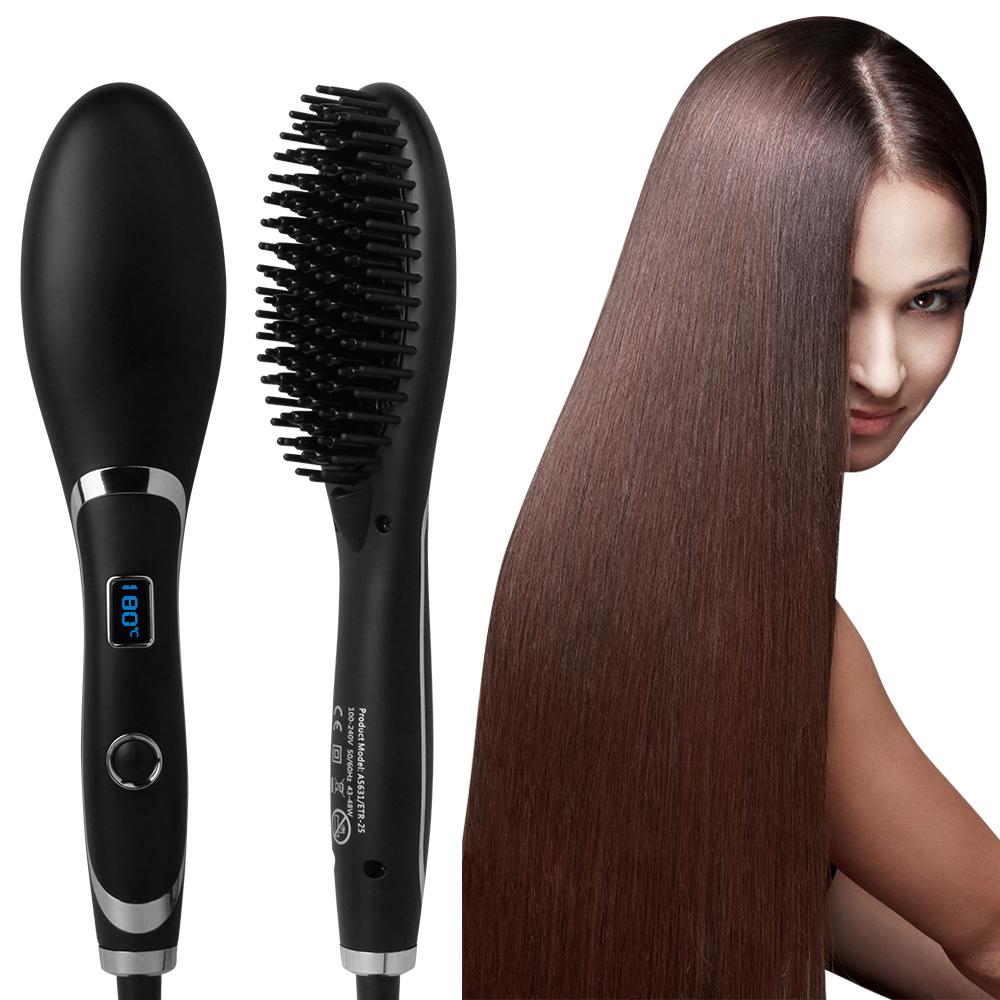 Electric Hair Straightening Brush