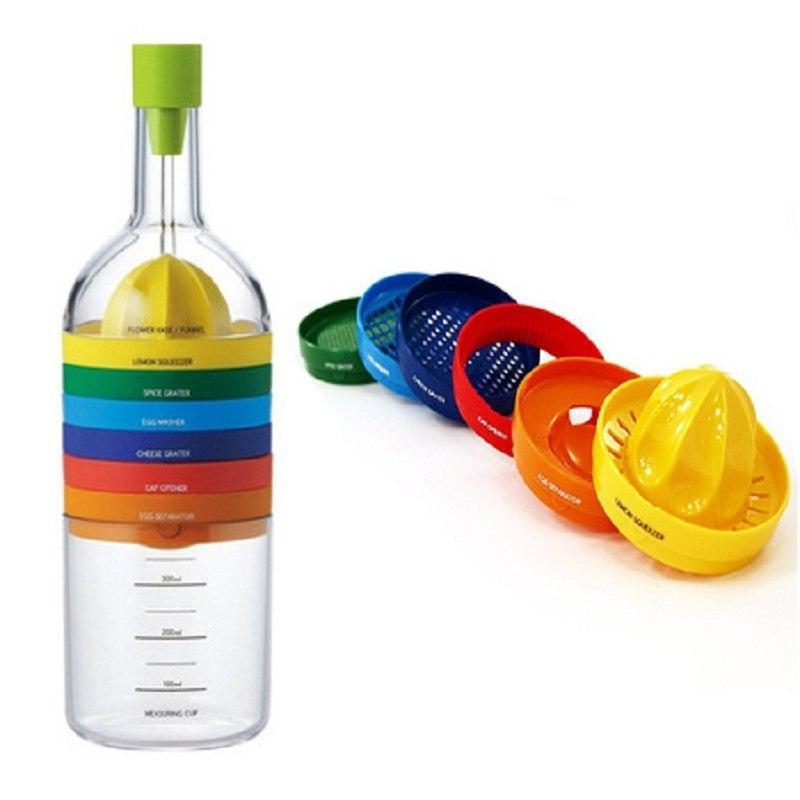 Multi Functional 8 in 1 Kitchen Bottle