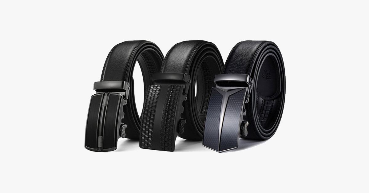 Genuine Leather Buckle Belt