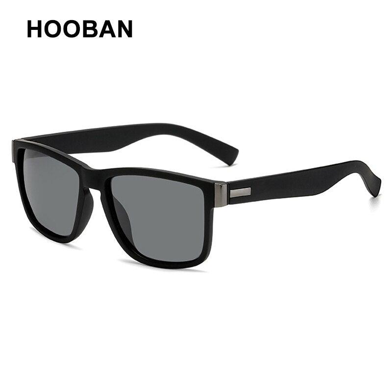 Square Frame Retro Sunglasses Unisex Polarized Sunglasses