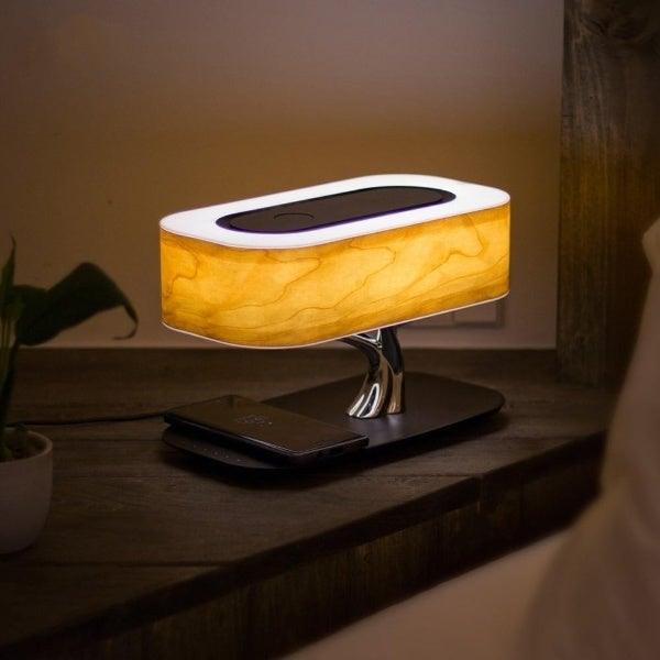 Tree Light Bluetooth Speaker Wireless Charging Lamp