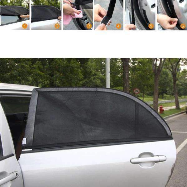 2 Pcs Car Window Sun Shades