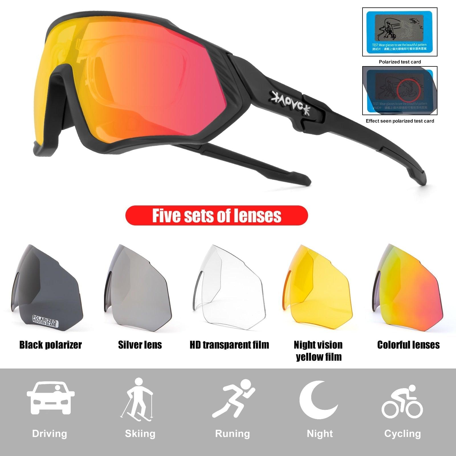 Dynamo Eyewear - Riding Cycling Sunglasses Polarized Glasses