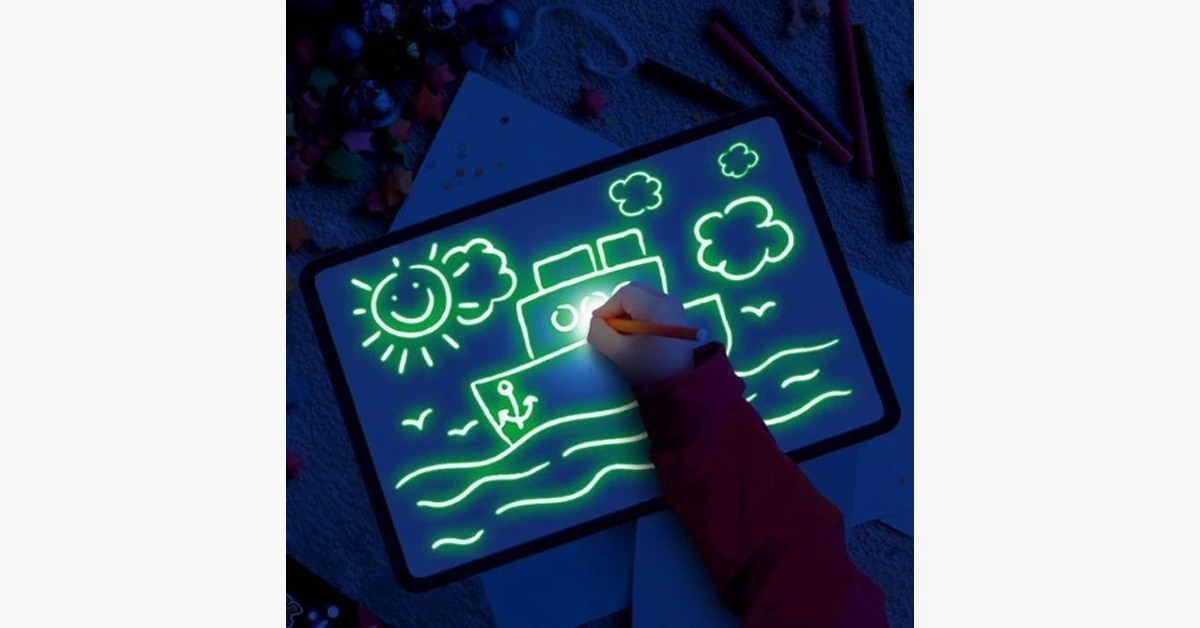 Draw With Light - For hours of fun for your kids!