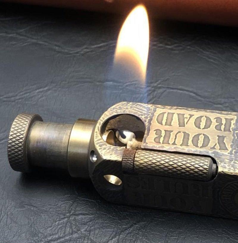 Hand Made Brass Trench Lighter