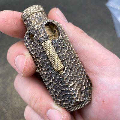 Hand Made Brass Trench Lighter