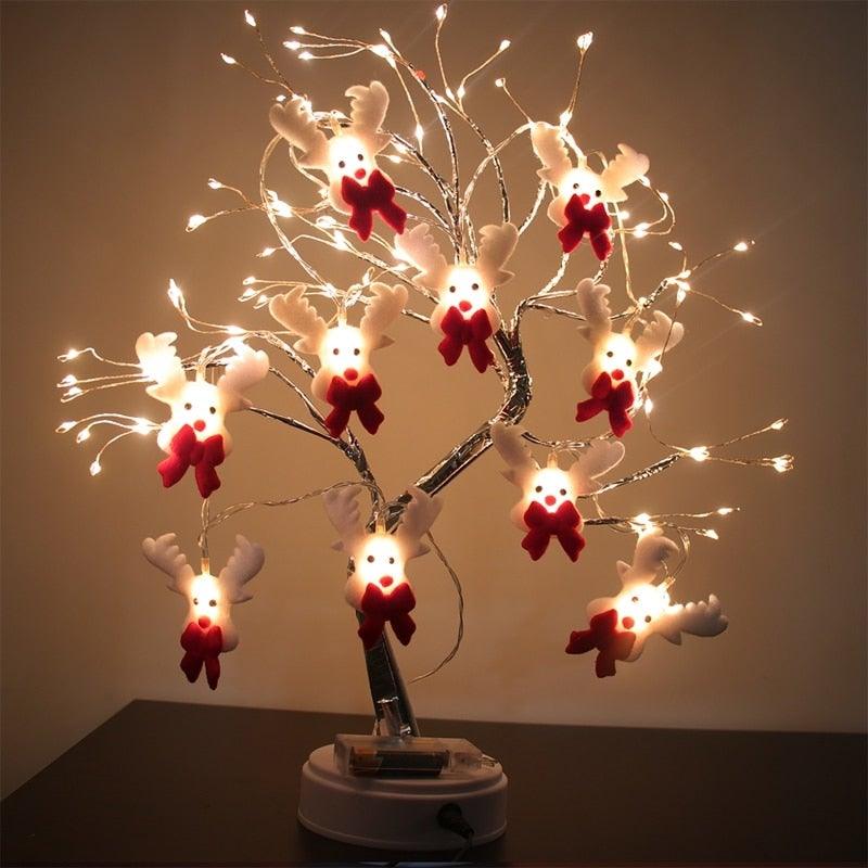 LED Christmas Tree Garland