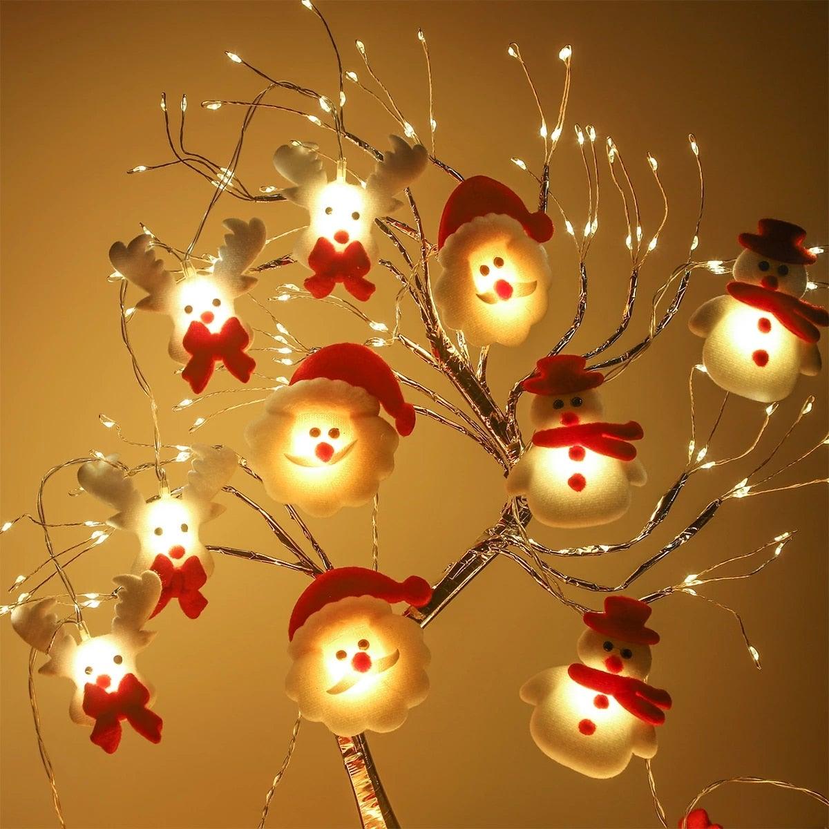 LED Christmas Tree Garland