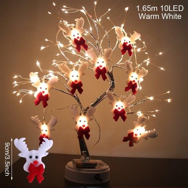 LED Christmas Tree Garland