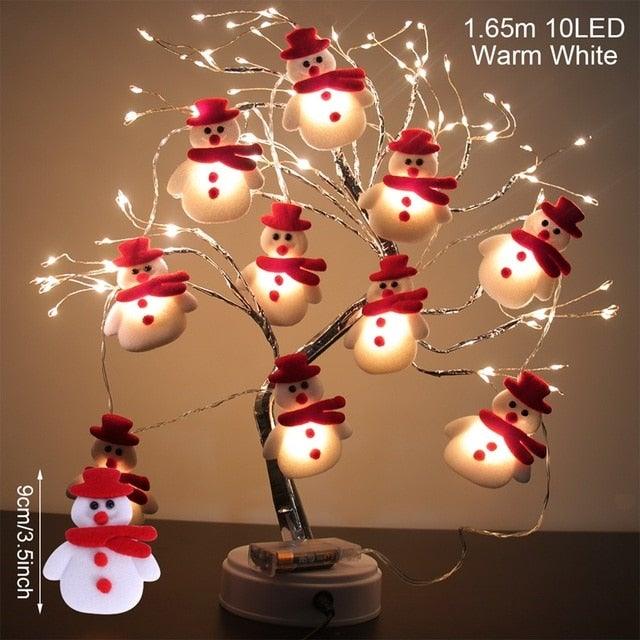 LED Christmas Tree Garland