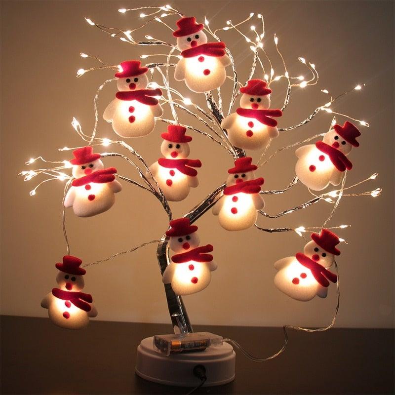 LED Christmas Tree Garland