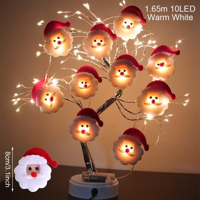 LED Christmas Tree Garland