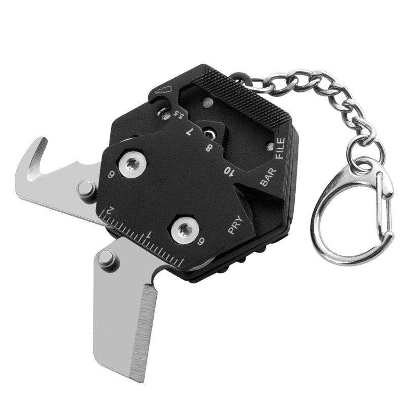 Multifunctional Survival Tool Key Chain