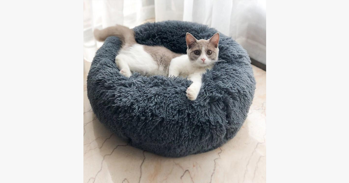 Faux Fur Pet Bed