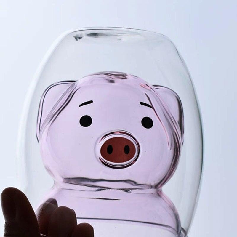 Piggy Glass - Heat Resistant Glass