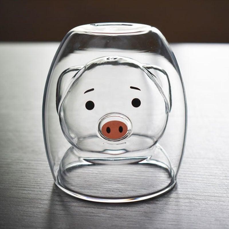 Piggy Glass - Heat Resistant Glass