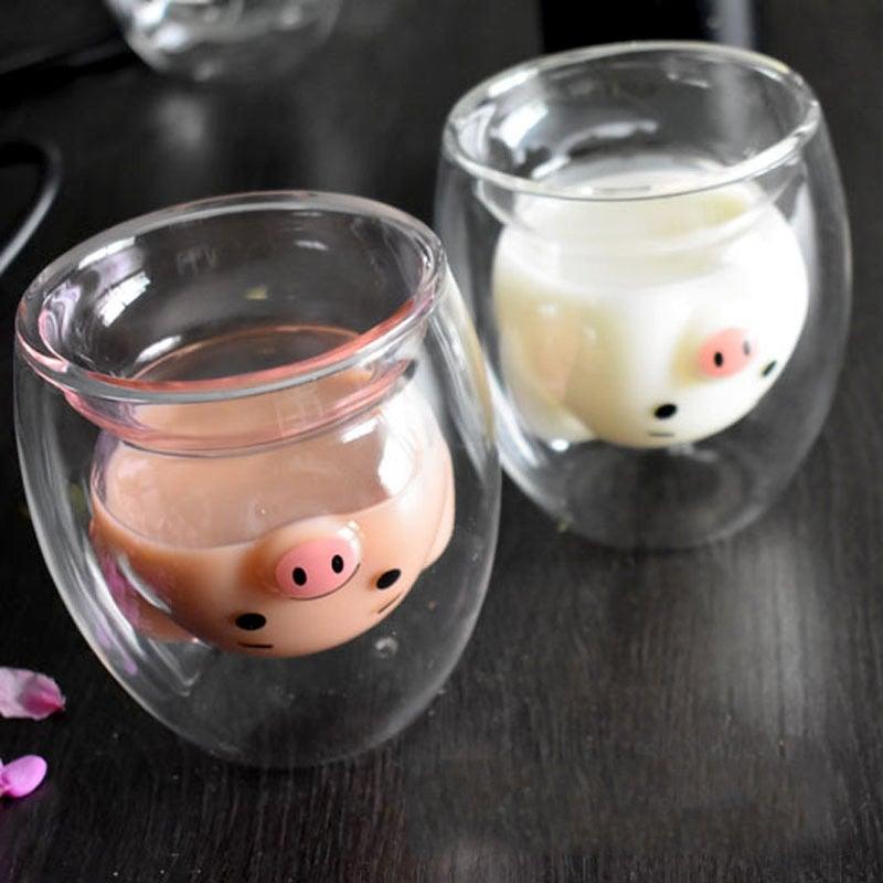 Piggy Glass - Heat Resistant Glass