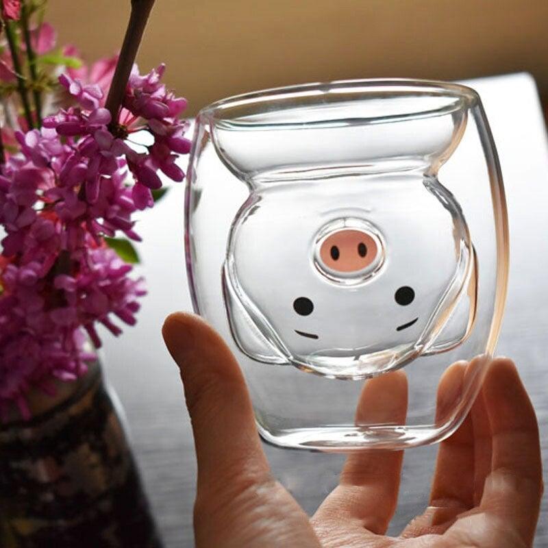 Piggy Glass - Heat Resistant Glass