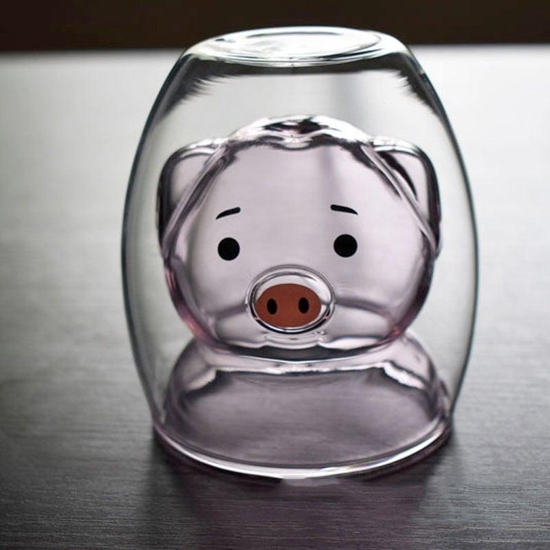 Piggy Glass - Heat Resistant Glass