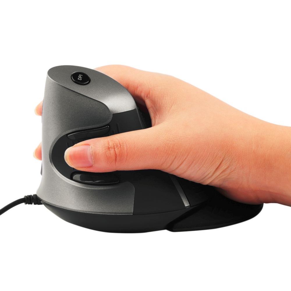 Ergonomic Vertical Laser Mouse