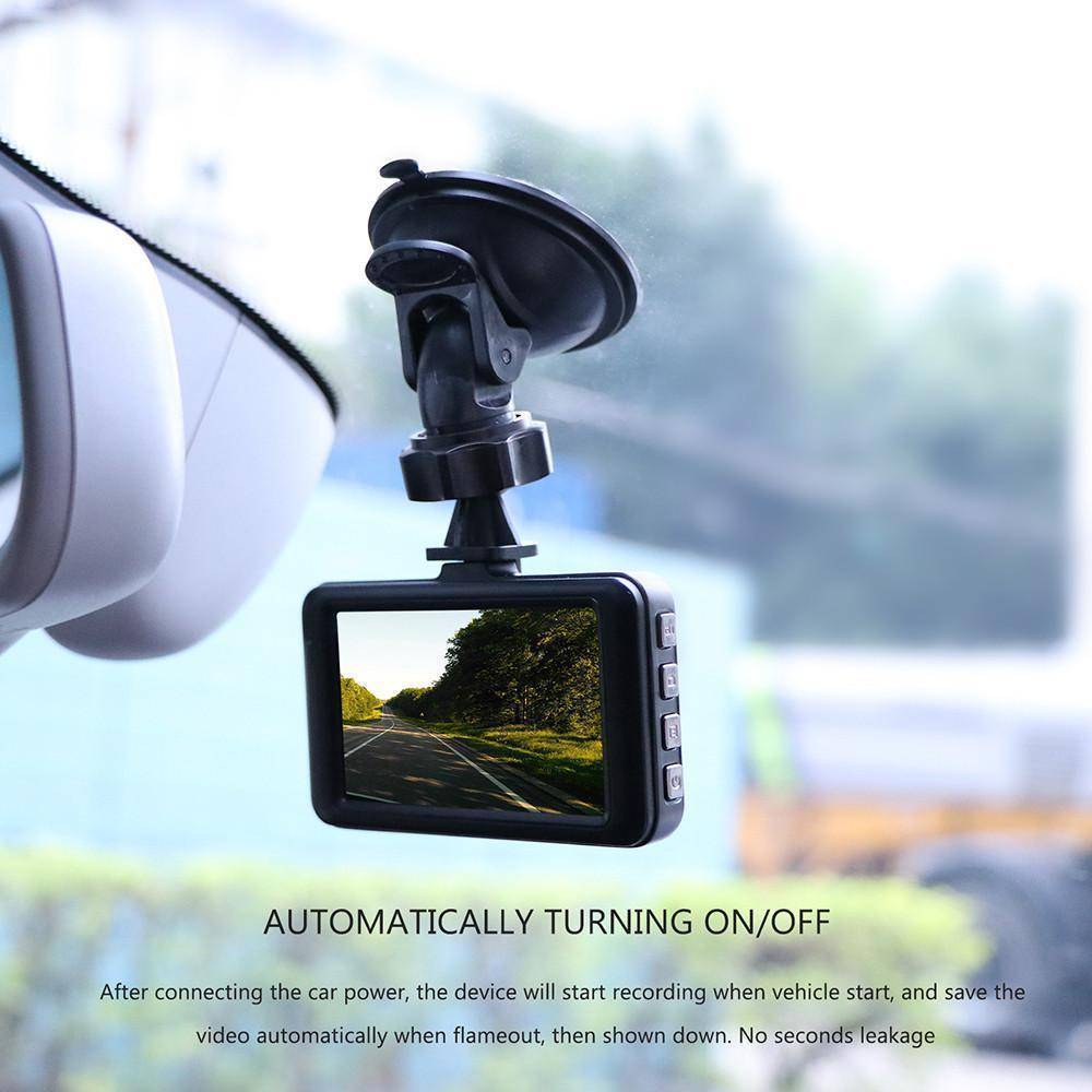 3 inch Dash Camera Car DVR Dash Cam Video Recorder HDMI HD 1080P Camcorder Night Vision Motion Detection Loop Recording