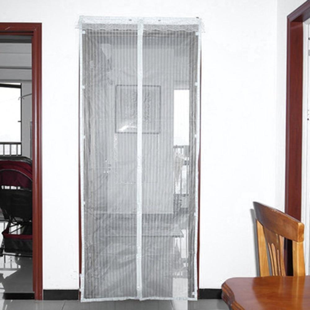 Magnetic Mesh Screen Door Curtain