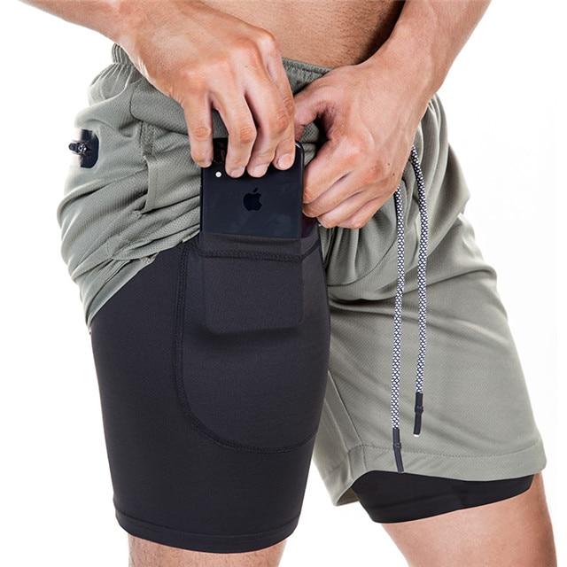 Secure Pocket Fitness Shorts