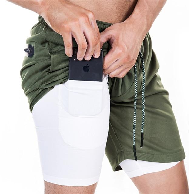 Secure Pocket Fitness Shorts