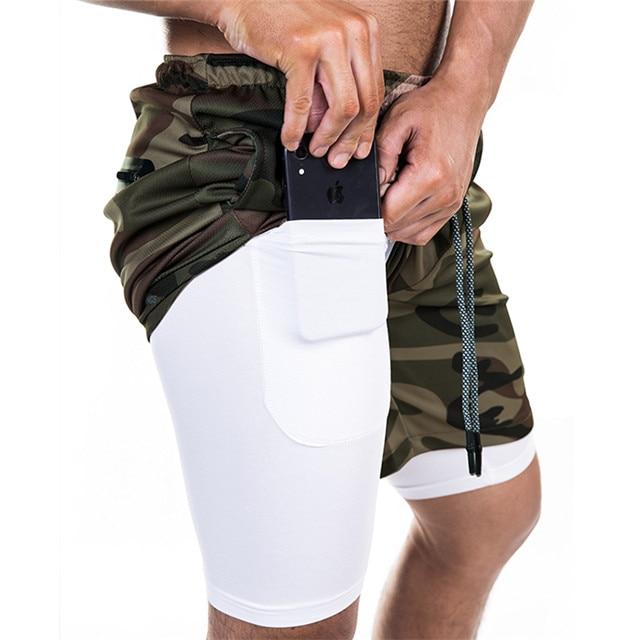 Secure Pocket Fitness Shorts