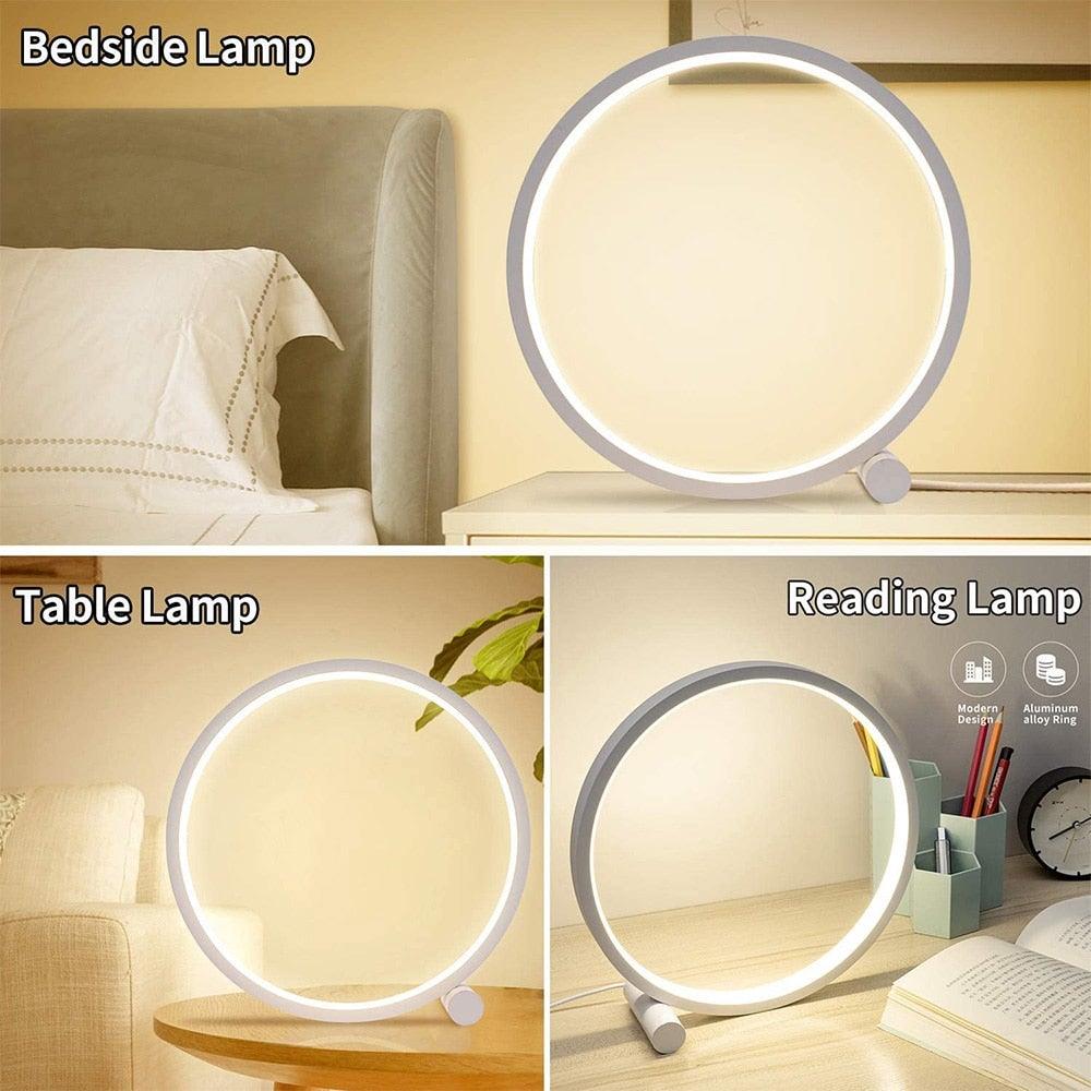 Round Dream Light - Modern Round LED Desk Lamp 