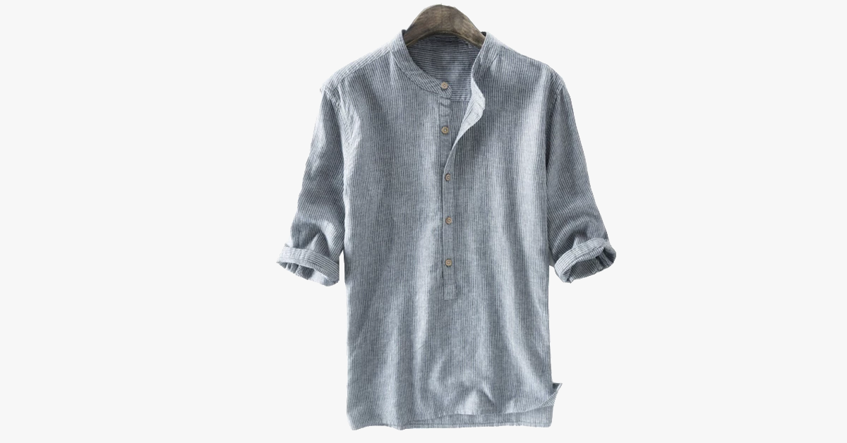 Casual Buttons Henley T Shirt