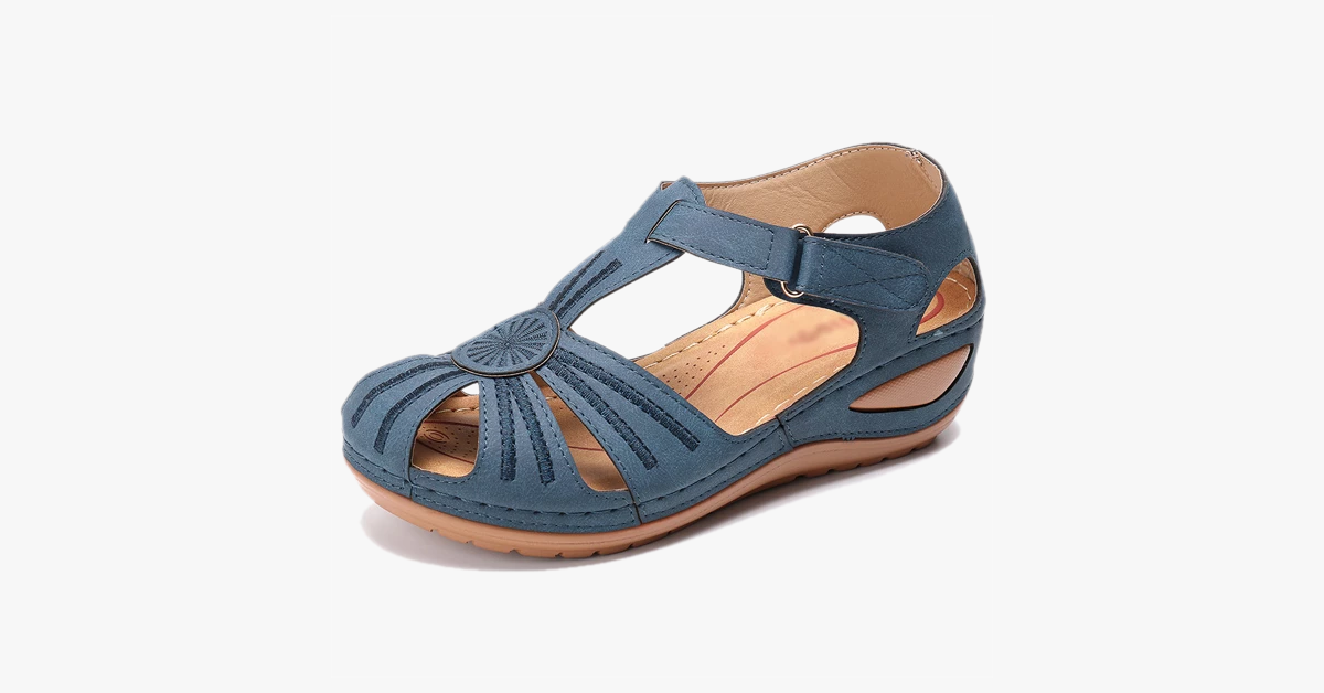 Casual Comfort Wedge Sandals