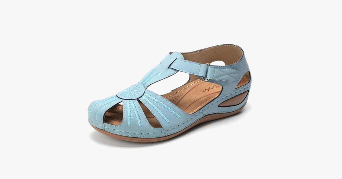 Casual Comfort Wedge Sandals