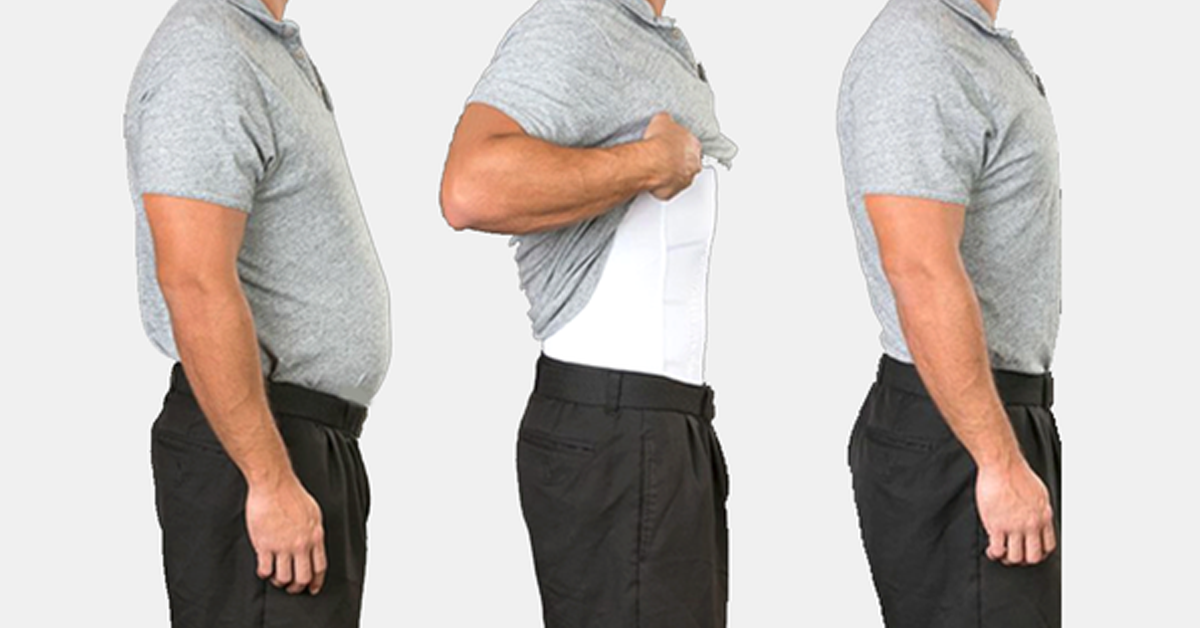 Men's Body Slimming Under-Shirt