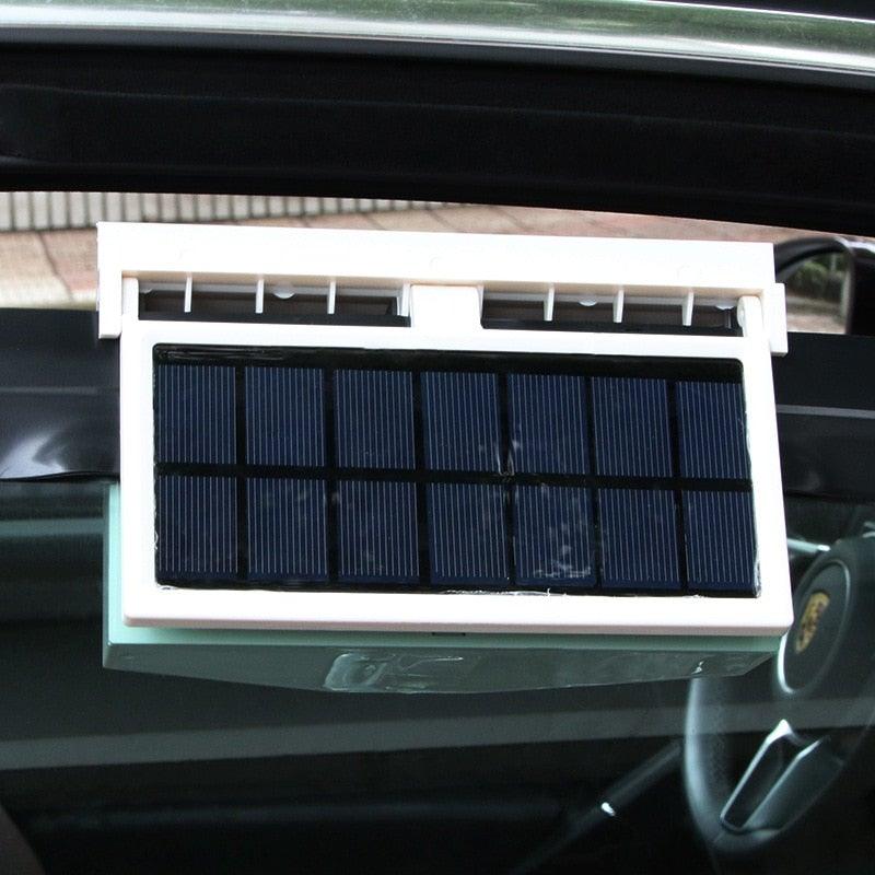 Solar Powered Car Exhaust Fan