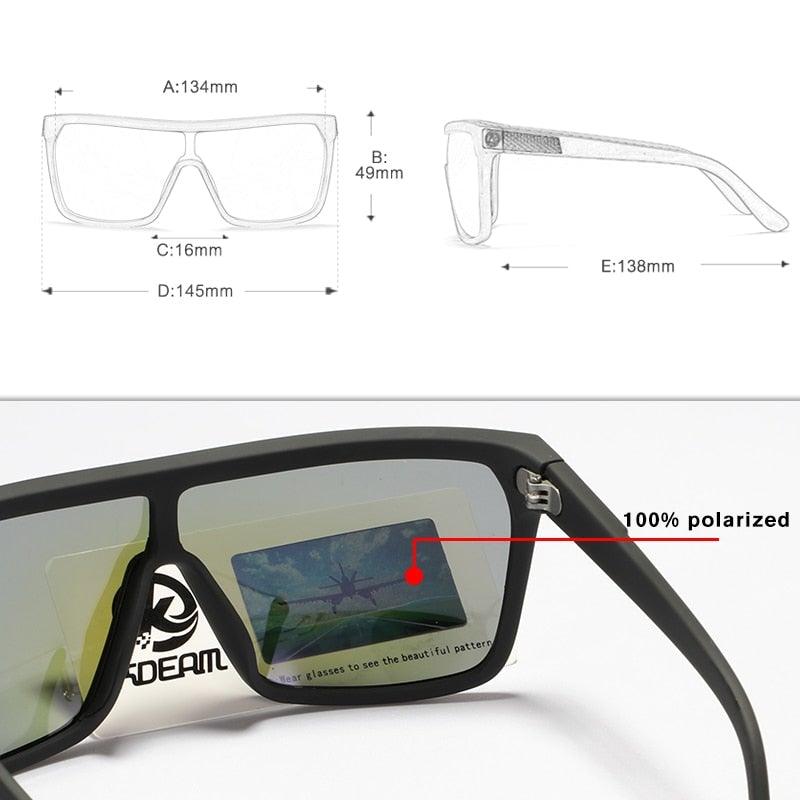 Solo Glasses - Polarized Large Frame Glasses